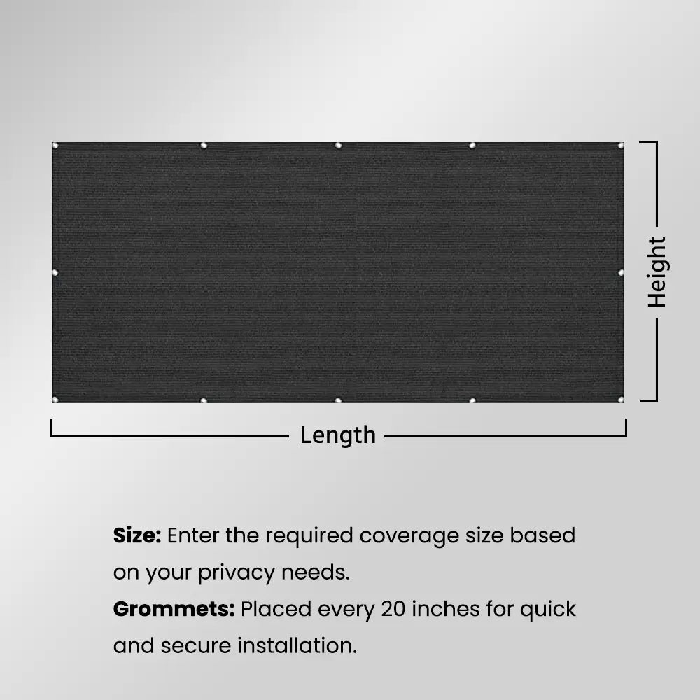 Custom-Made Balcony Privacy Screen
