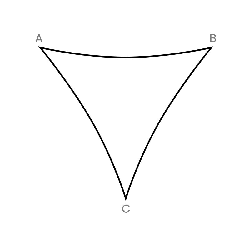 Custom-Made Shade Sail-Triangle