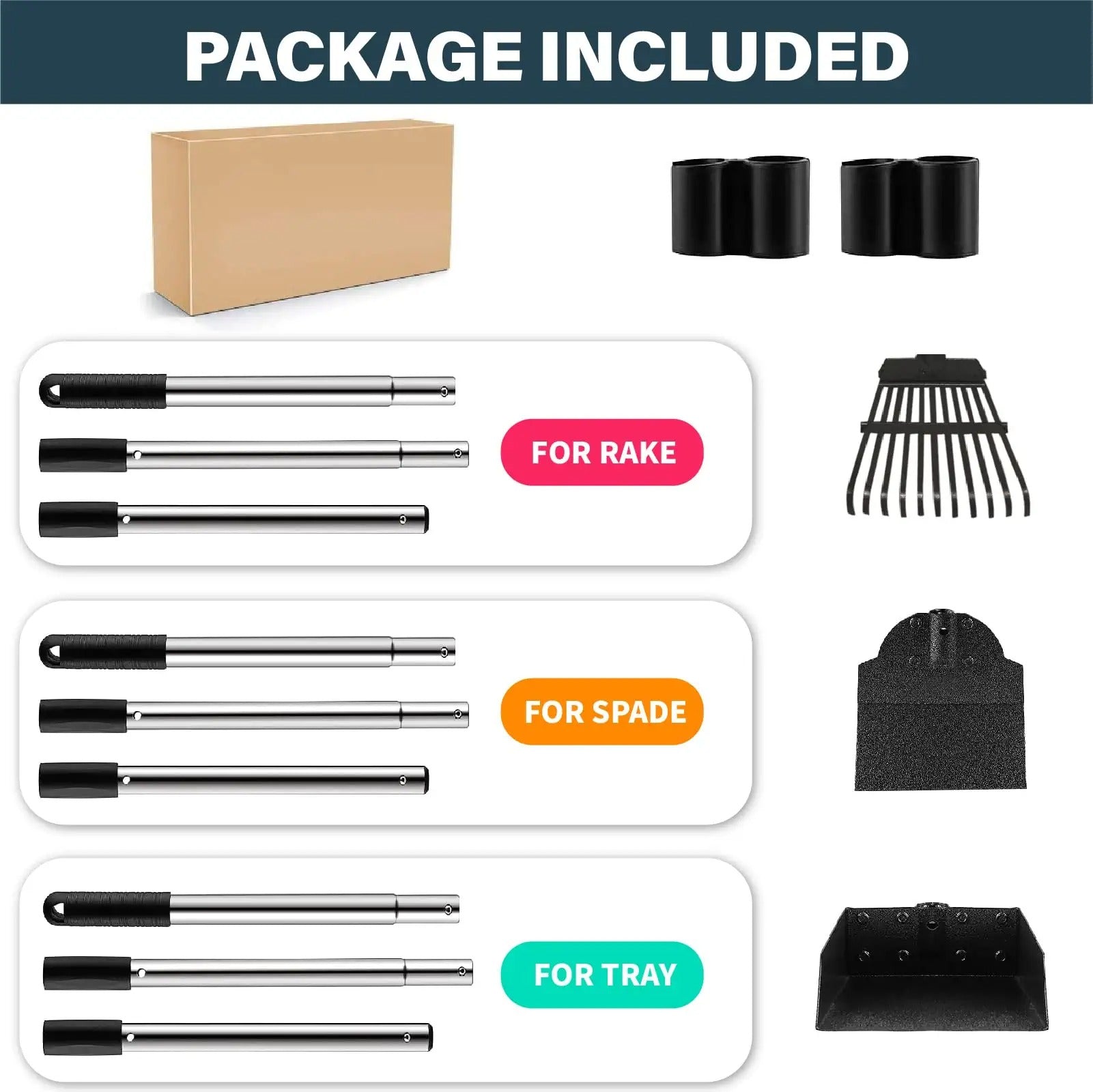    SUNLAX Scoop Tray Shovel Package